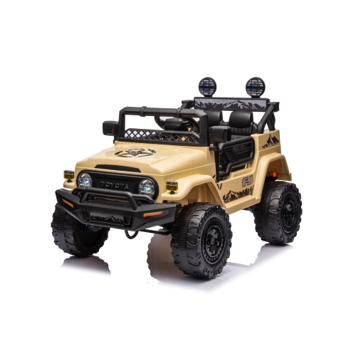 Auto pojazd na Akumulator Toyota FJ Cruiser Beżowy JJ2099