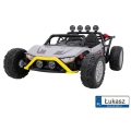 Buggy Racing 5 pojazd 2x200W szary na akumulator JS3168.SZA
