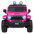 Auto na akumulator Jeep 4x200W Wrangler Rubicon DK-JWR556.ROZ