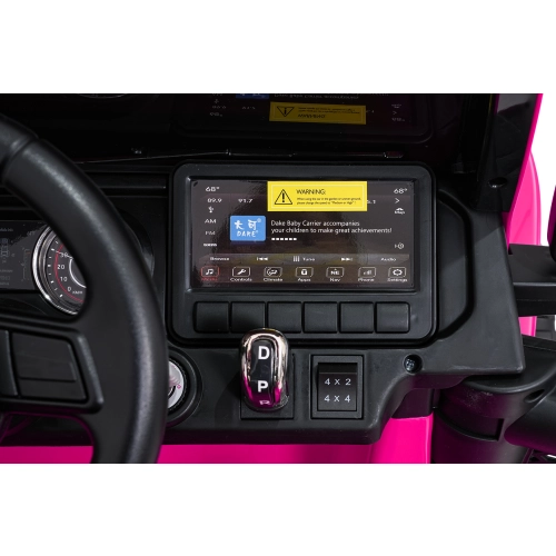 Auto na akumulator Jeep 4x200W Wrangler Rubicon DK-JWR556.ROZ