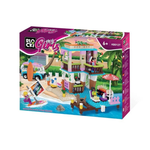 Klocki BLOCKI MyGirls Domek na plaży