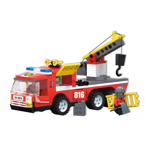 MyFireBrigade Wóz strażacki z hakiem holowniczym KB0816