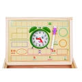 Drewniana tablica magnetyczna dla dzieci 3+ Zestaw edukacyjny KXM-881