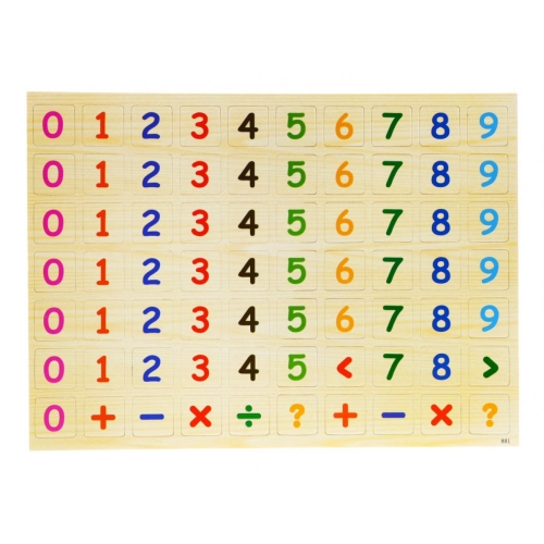 Drewniana tablica magnetyczna dla dzieci 3+ Zestaw edukacyjny KXM-881