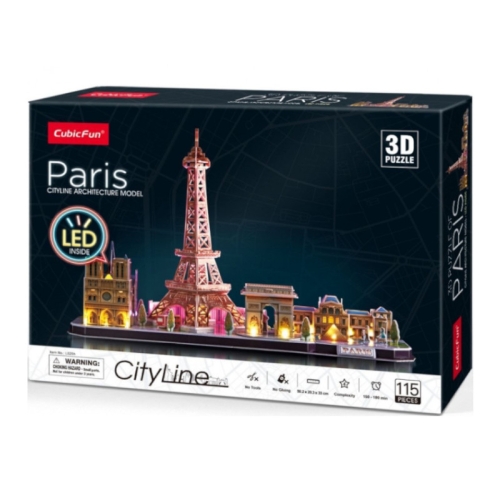 Puzzle 3D LED City Line
