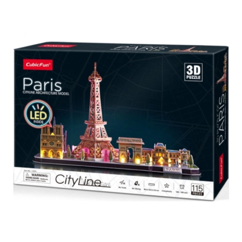 Puzzle 3D LED City Line