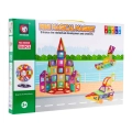 Klocki Magnetyczne MEGA Zestaw 184 elementów M008