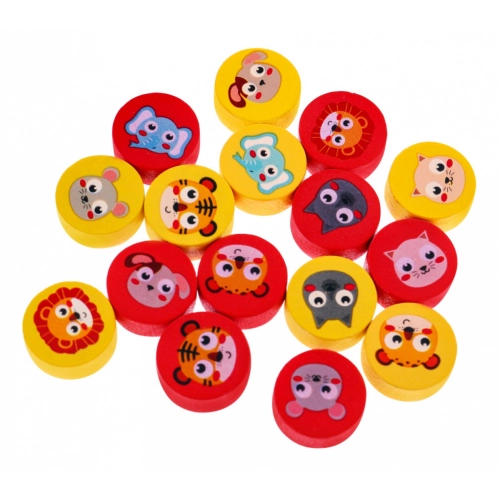 Drewniany zestaw gier planszowych 6w1 Trylma Węże i drabiny Szachy Chińczyk GO MM-006