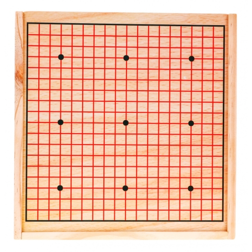 Drewniany zestaw gier planszowych 6w1 Trylma Węże i drabiny Szachy Chińczyk GO MM-006