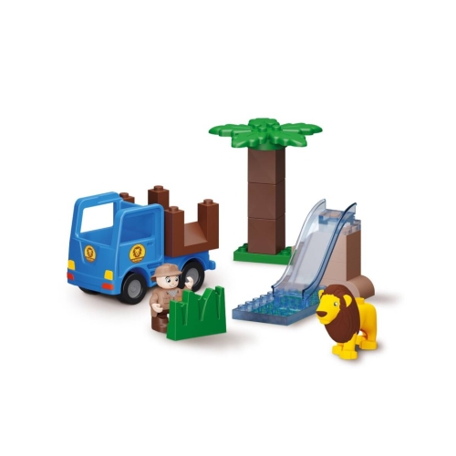 Klocki BLOCKI MUBI Wielkie Przygody. Dżungla