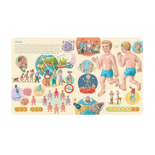 Książka Czytaj z Albikiem Ciało człowieka P56