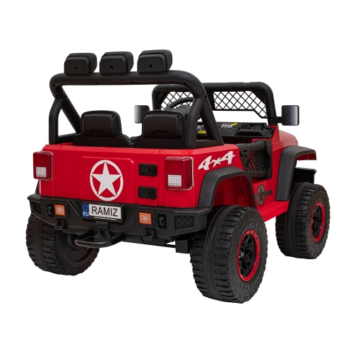 Autko terenowe Geoland Power dwuosobowy Czerwony 2x200W PA.BRD-2108.CR