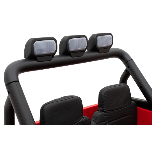 Autko terenowe Geoland Power dwuosobowy Czerwony 2x200W PA.BRD-2108.CR