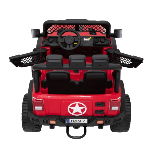 Autko terenowe Geoland Power dwuosobowy Czerwony 2x200W PA.BRD-2108.CR