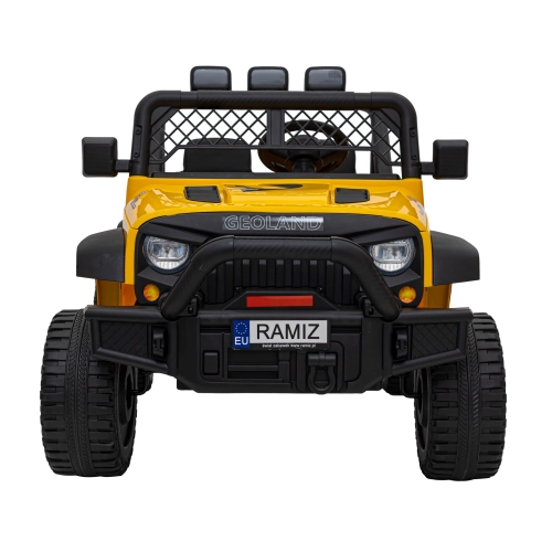 Autko terenowe Geoland Power dwuosobowy Żółty 2x200W PA.BRD-2108.ZOL