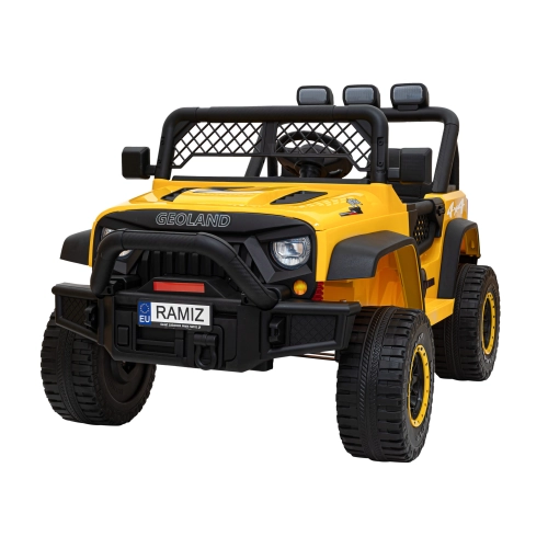 Autko terenowe Geoland Power dwuosobowy Żółty 2x200W PA.BRD-2108.ZOL