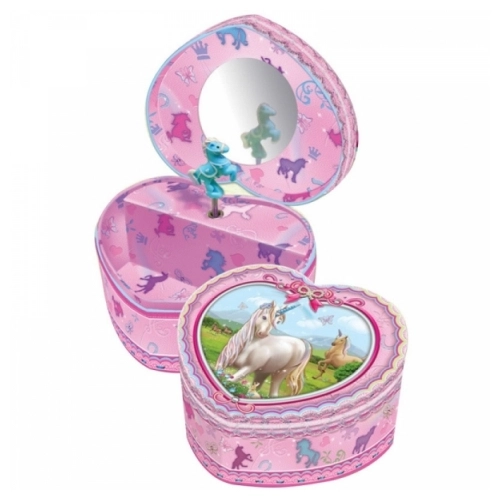 Pozytywka w kształcie serca jednorożce 5226