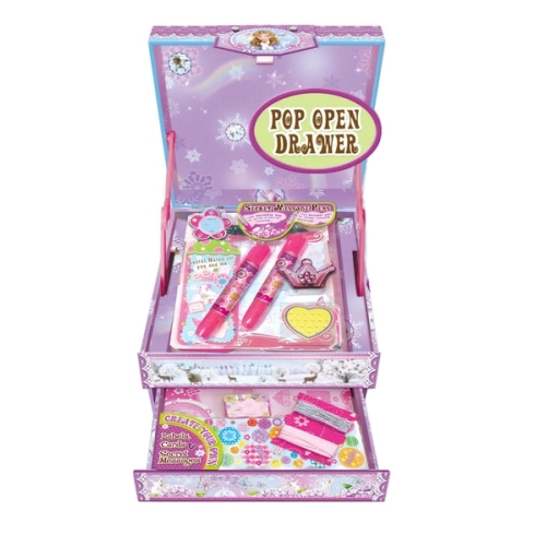 Zestaw w pudełku z szufladkami koń 4373