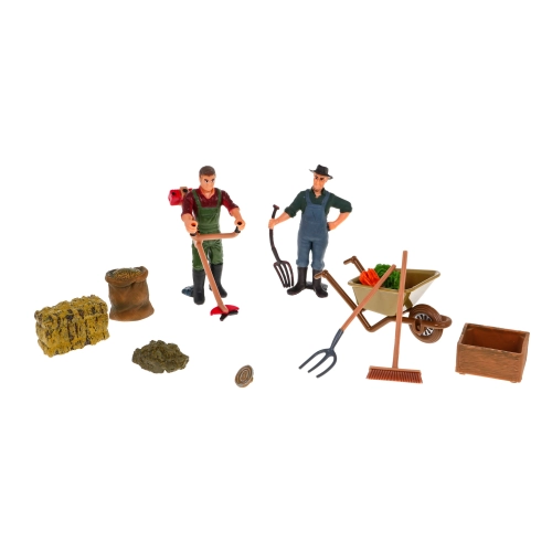 Zestaw farma z figurkami i akcesoriami Rolnicy zwierzęta sprzęt Q9899-ZJ67