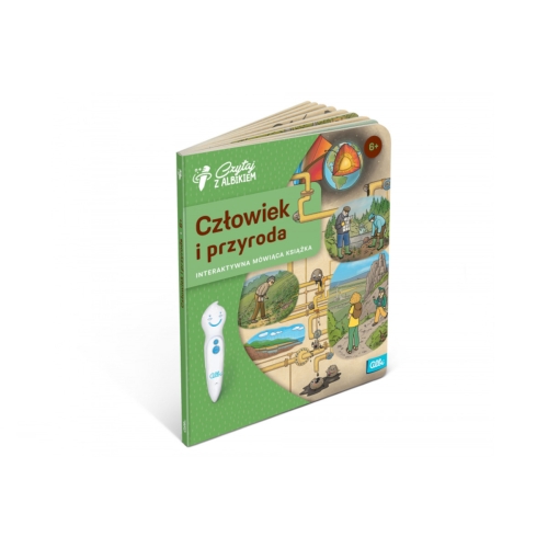 Czytaj z Albikiem - Książka Człowiek i przyroda QC9
