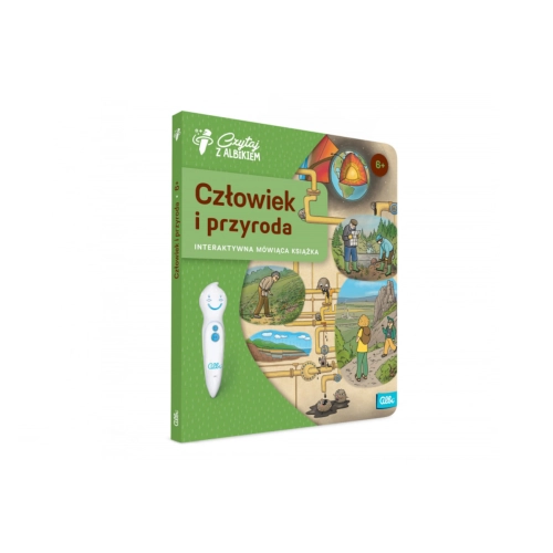 Czytaj z Albikiem - Książka Człowiek i przyroda QC9