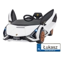 Auto na akumulator dla dzieci Lamborghini SIAN Biały QLS-6388.BIA