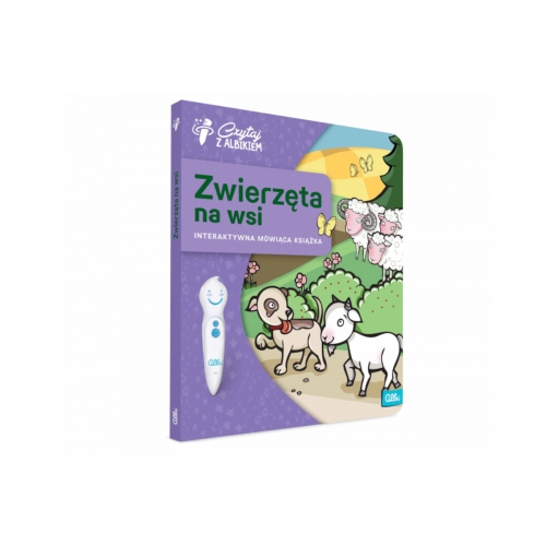 Czytaj z Albikiem - Książka Zwierzęta na wsi PRW