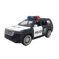 Auto Policja Radiowóz z napędem otwierane drzwi i bagażnik RJ5508B