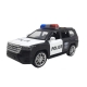Auto Policja Radiowóz z napędem otwierane drzwi i bagażnik RJ5508B