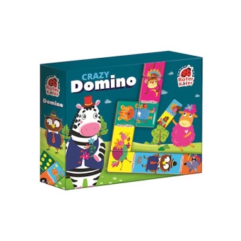 Gra edukacyjna Szalone Domino roter kafer RK1150-02