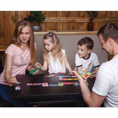 Gra edukacyjna Szalone Domino roter kafer RK1150-02