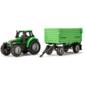 Traktor DEUTZ-FAHR z przyczepą 2-osiową SIKU S1606