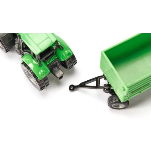 Traktor DEUTZ-FAHR z przyczepą 2-osiową SIKU S1606