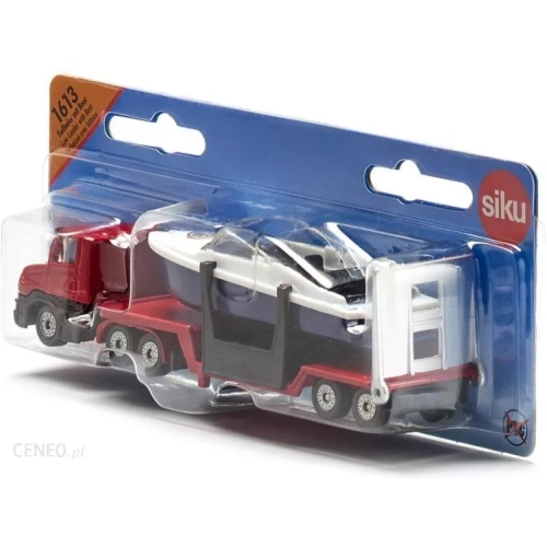 Laweta z łodzią model metalowy SIKU S1613