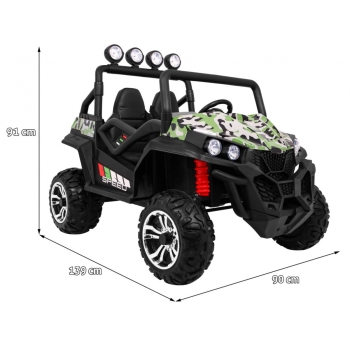 Pojazd Moro 4x4 Grand Buggy STRONG 24V Dwuosobowy S2588