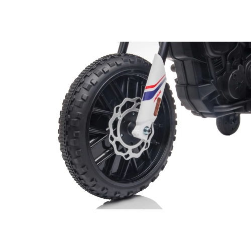 Motor Aprilia RX na Akumulator dla Dzieci – Biały S317