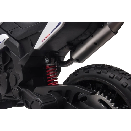 Motor Aprilia RX na Akumulator dla Dzieci – Biały S317