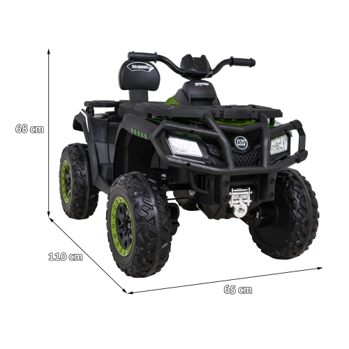 Pojazd Quad XT-SPEED 4x4 dla dzieci Zielony S615