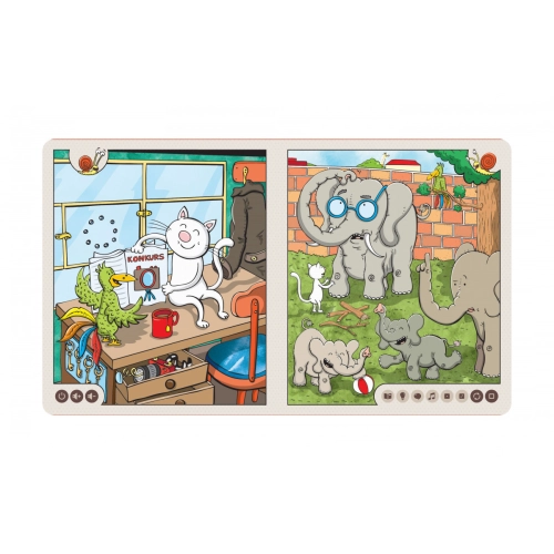 Czytaj z Albikiem - Książka Zwierzęta w ZOO S91