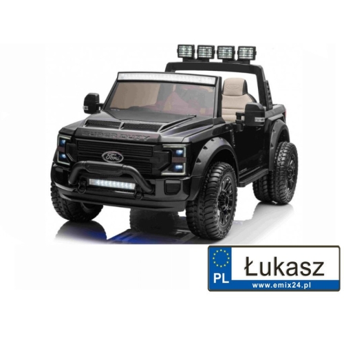 Pojazd Na akumulator Ford Super Duty Czarny SX2088