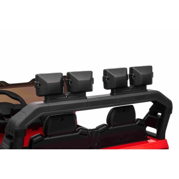 Auto na akumulator Extreme Sport 4x4 Zmienna Wielkość Czerwony SX2539.CR