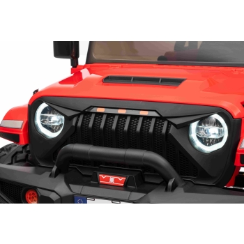 Auto na akumulator Extreme Sport 4x4 Zmienna Wielkość Czerwony SX2539.CR