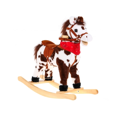 Konik Na Biegunach z dźwiękami - łaciaty