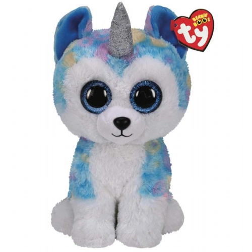 Ty Beanie Boos maskotka husky jednorożec Helena 36322