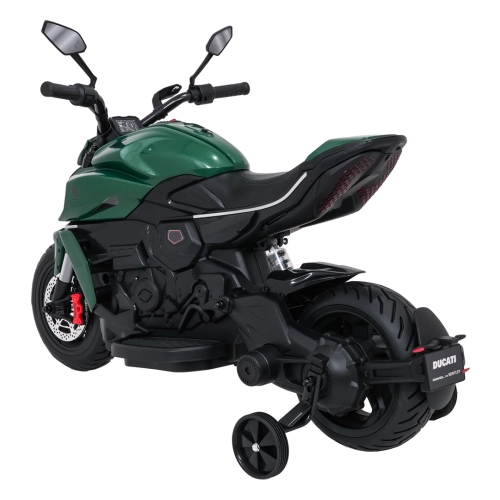 Motorek na akumulator Ducati Diavel x Bentley Zielony XMX-656.ZIE