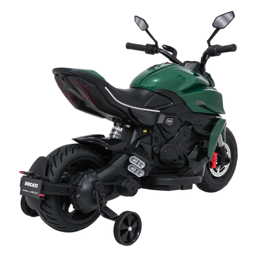 Motorek na akumulator Ducati Diavel x Bentley Zielony XMX-656.ZIE
