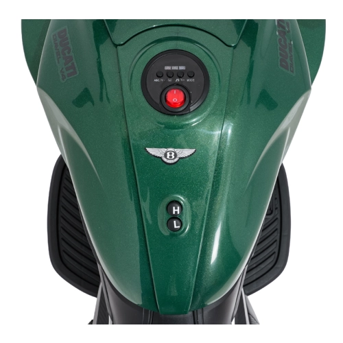 Motorek na akumulator Ducati Diavel x Bentley Zielony XMX-656.ZIE