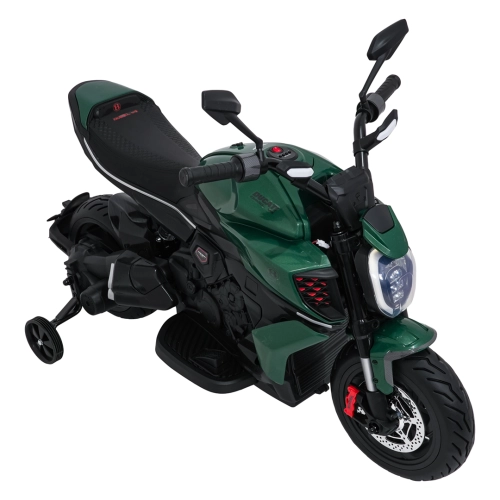 Motorek na akumulator Ducati Diavel x Bentley Zielony XMX-656.ZIE