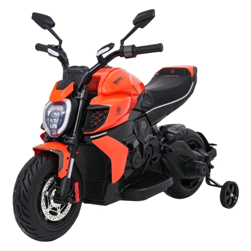 Motorek na akumulator Ducati Diavel x Bentley Pomarańczowy XMX-656.POM
