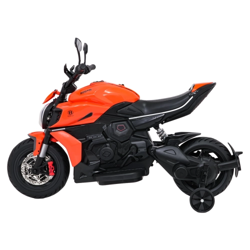 Motorek na akumulator Ducati Diavel x Bentley Pomarańczowy XMX-656.POM